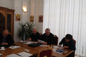 Stretnutie rady pre laikov s vladykom Petrom Rusnákom, 19.12.2015, eparchia Bratislava